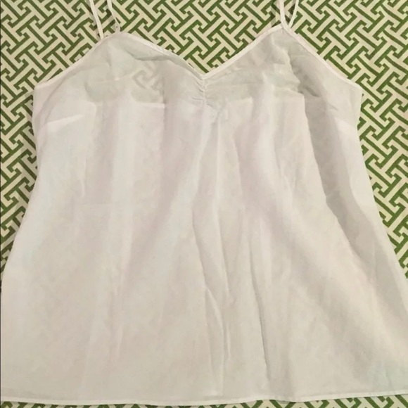 Vineyard Vines white camisole top NEW SZ 8 - Picture 1 of 3
